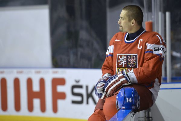 Kapitán českého výběru Tomáš Plekanec.