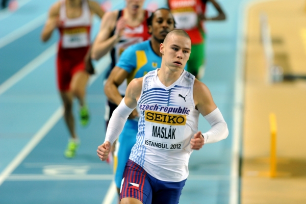 Běžec Pavel Maslák.