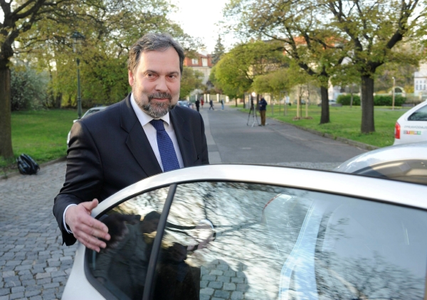 Radek John, předseda Věcí veřejných.