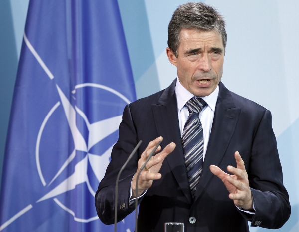 Generální tajemník NATO Anders Fogh Rasmussen. Generální tajemník NATO Anders Fogh Rasmussen.