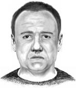 Hledanému je mezi 45 až 60 lety a je střední postavy. Má tmavé oči a mluví česky bez výrazného přízvuku.