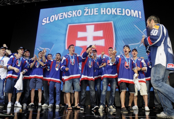 Slovenský hokejový tým. Slovenský hokejový tým.