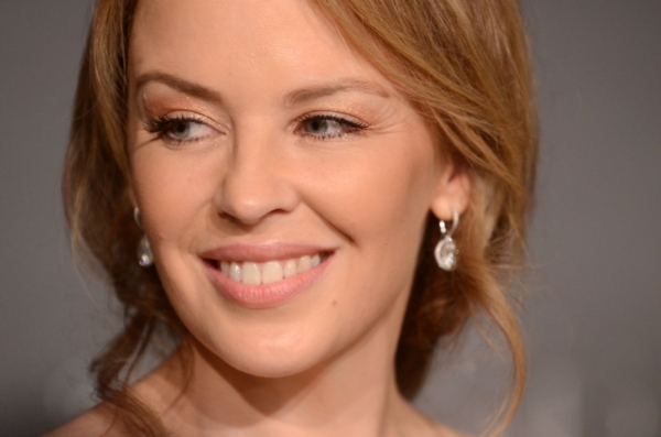 Zpěvačka Kylie Minogue.