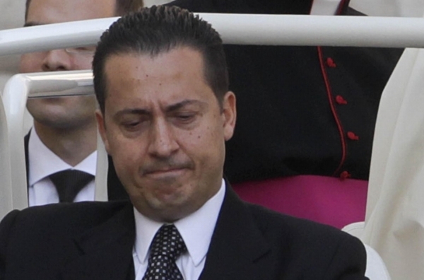 Papežův komorník Paolo Gabriele.