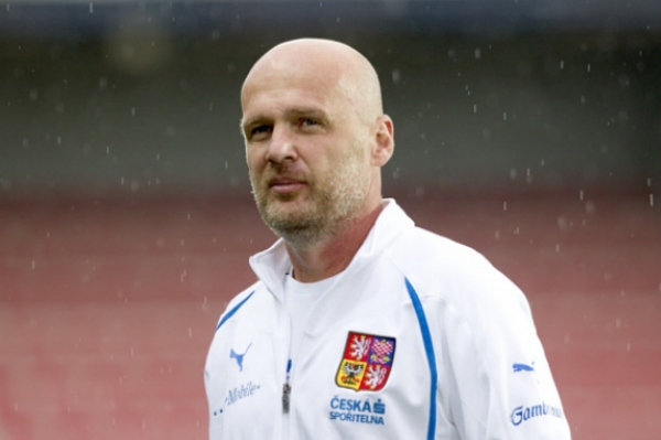 Trenér české reprezentace Michal Bílek. Trenér české reprezentace Michal Bílek.