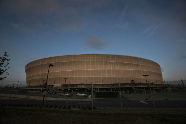 Stadion ve Vratislavi.