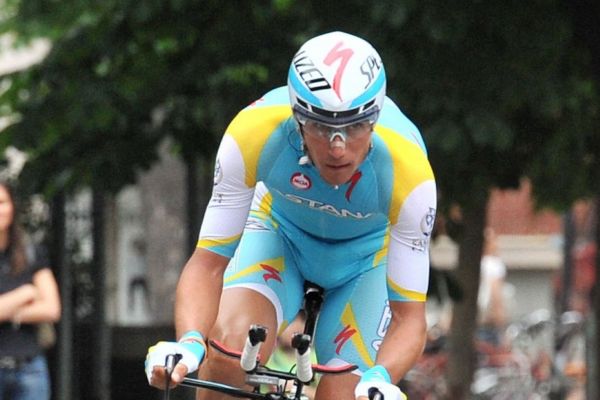 Roman Kreuziger v závěrečné časovce Giro d´Italia.
