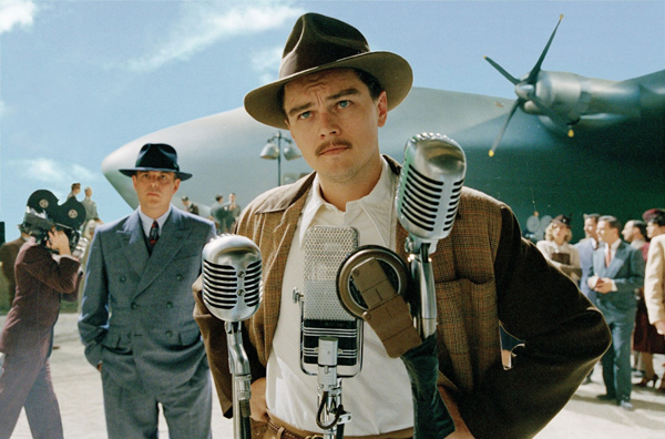 Titulní roli ve Scorseseho životopisném dramatu Letec ztvárnil Leonardo DiCaprio.