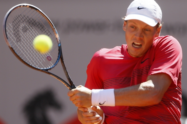 Tomáš Berdych na French Open postoupil.