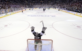 Jonathan Quick měl zatím jen samé důvody k radosti.