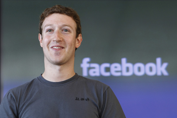 Zakladatel sociální sítě Facebook Mark Zuckerberg.