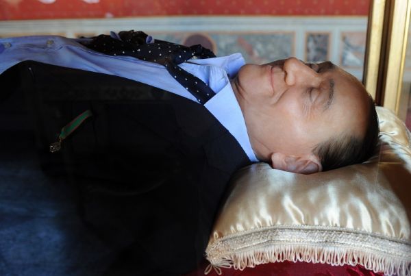 Silvio Berlusconi v očích umělců.