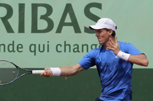 Tomáš Berdych ve 2. kole French Open.
