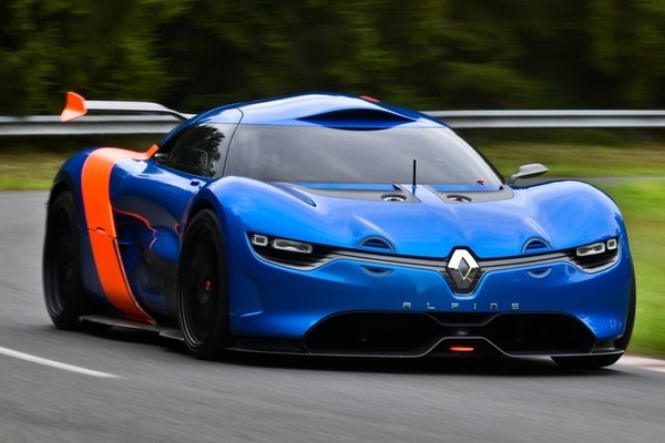 Renault Alpine v nové podobě.