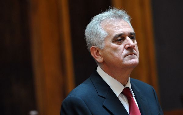 Srbský prezident Tomislav Nikolić. 