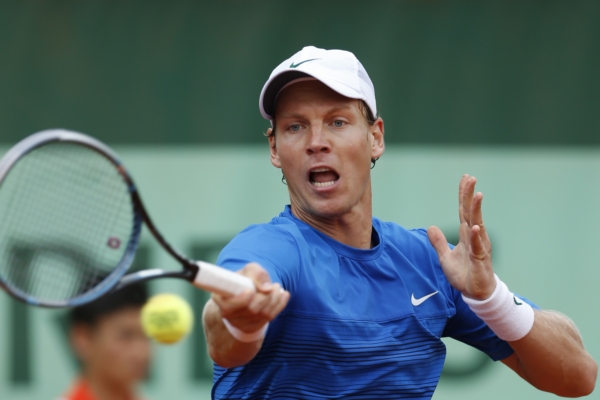 Tomáš Berdych na French Open. Tomáš Berdych na French Open.