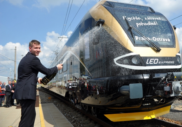 Majitel společnosti Leo Express Leoš Novotný.