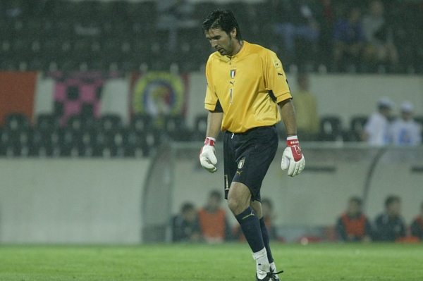 Brankář italské reprezentace a Juventusu Gianluigi Buffon.