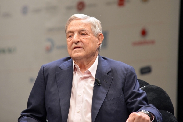 Miliardář George Soros. Miliardář George Soros.