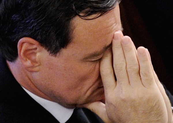 David Rath při svém projevu k poslancům. David Rath při svém projevu k poslancům.