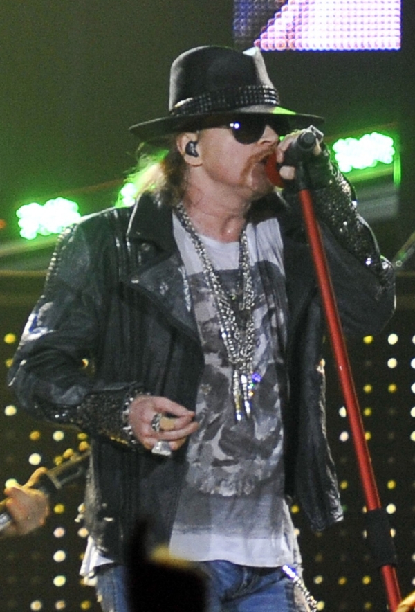 Axl Rose. Axl Rose.