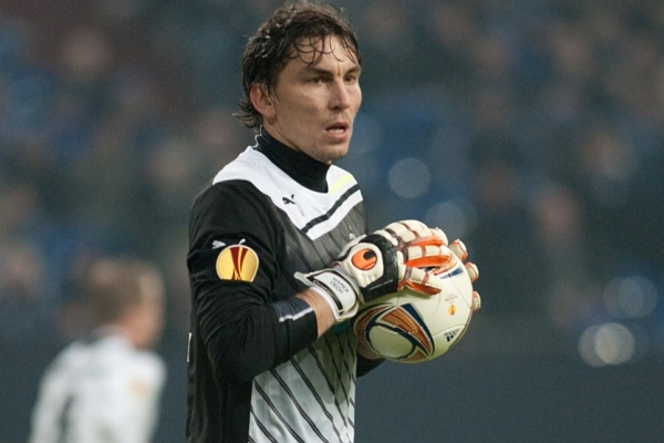 Brankář Marek Čech.