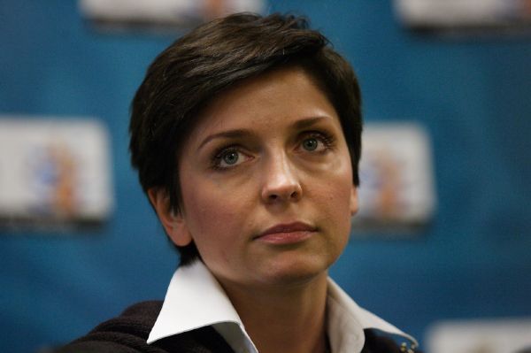 Jedna z mnoha podob Joanny Muchové. Jedna z mnoha podob Joanny Muchové.