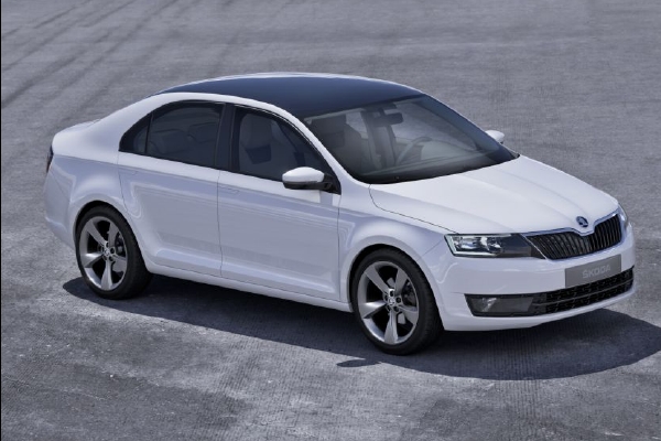 Škoda Rapid důsledně vychází ze studie MissionL. Škoda Rapid důsledně vychází ze studie MissionL.