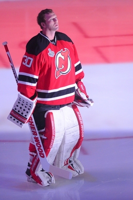Martin Brodeur, stálice v brance New Jersey.