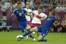 Řecko v úvodním duelu remizovalo s domácím Polskem.
