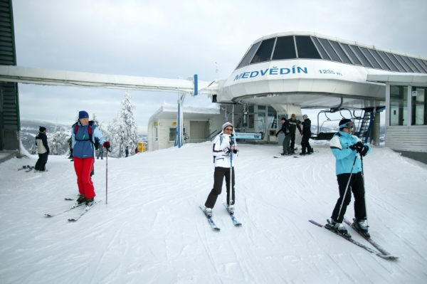 Skiareál ve Špindlerově Mlýně. Skiareál ve Špindlerově Mlýně.
