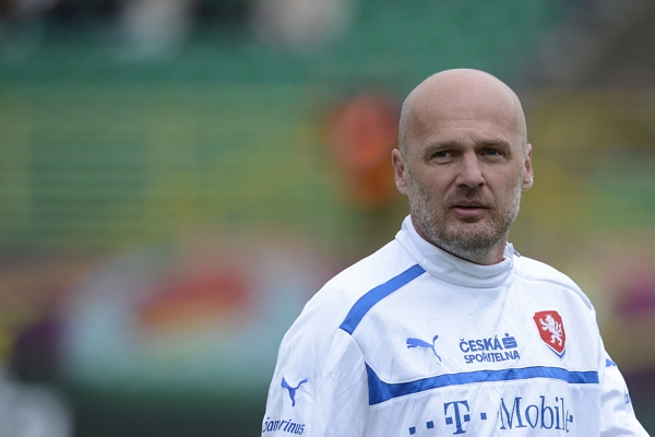 Trenér Michal Bílek. Trenér Michal Bílek.