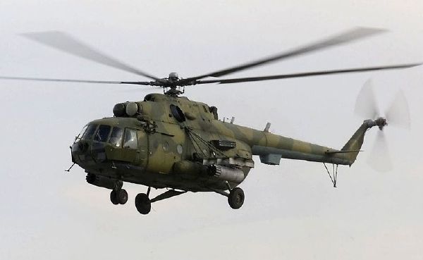 Syrská armáda má ve výzbroji i ruské vrtulníky Mi-17.