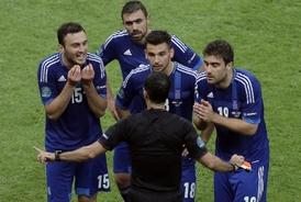 Fotbalisté Řecka.