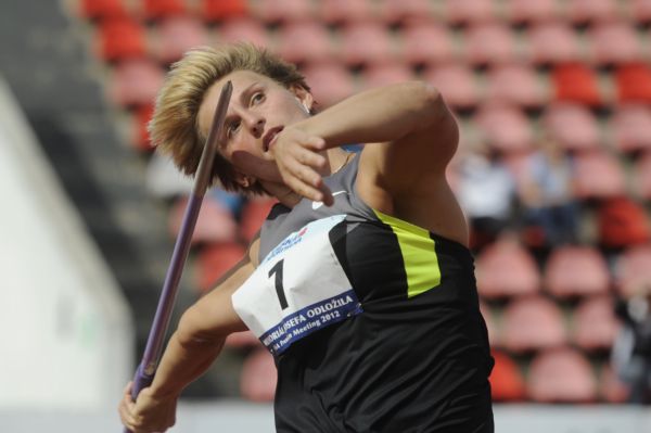 Oštěpařka Barbora Špotáková. Oštěpařka Barbora Špotáková.