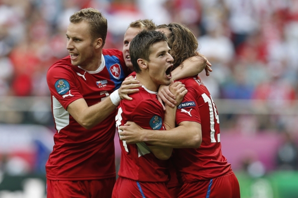 Českým fotbalistům parádně vyšel začátek zápasu s Řeckem. Českým fotbalistům parádně vyšel začátek zápasu s Řeckem.