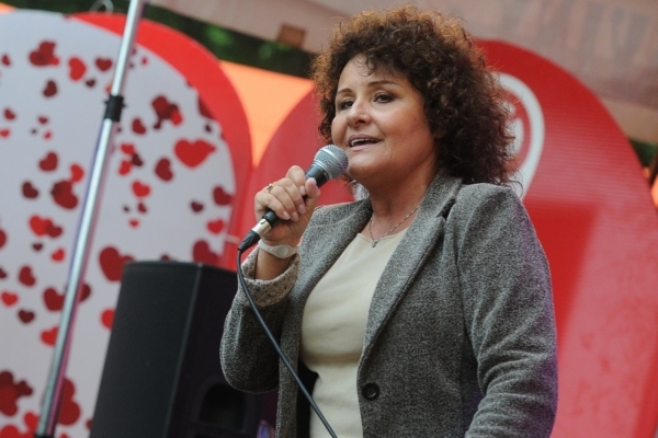 Zpěvačka Jitka Zelenková. Zpěvačka Jitka Zelenková.
