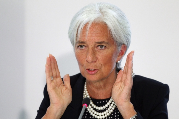 Šéfka Mezinárodního měnového fondu Christine Lagardeová. Šéfka Mezinárodního měnového fondu Christine Lagardeová.