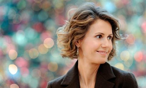 Přívětivá tvář syrského režimu. Asma Asadová (ilustrační foto). Přívětivá tvář syrského režimu. Asma Asadová (ilustrační foto).