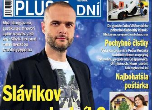 Jaro Slávik na titulu Plus 7 dní. Jaro Slávik na titulu Plus 7 dní.