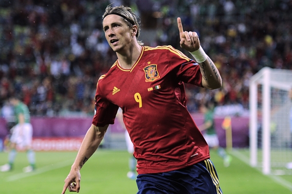 Fernando Torres přispěl k vítězství Španělska dvěma góly.