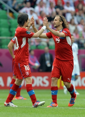 Rosický s Jiráčkem: tahle souhra nejspíš v sobotu k vidění nebude.