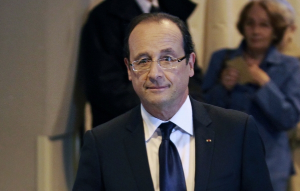 Prezident François Hollande. Prezident François Hollande.