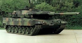 Leopard-2 ve výzbroji Bundeswehru.