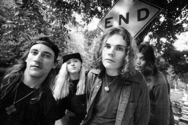 Kapela Smashing Pumpkins ve své nejslavnější sestavě z 90. let.