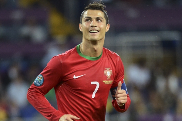 Cristiano Ronaldo na evropském šampionátu.