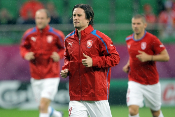Český kapitán Tomáš Rosický. Zůstane u národního týmu?
