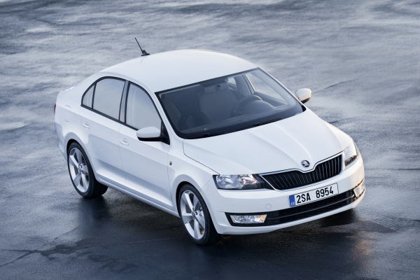 Škoda Rapid v celé své kráse.