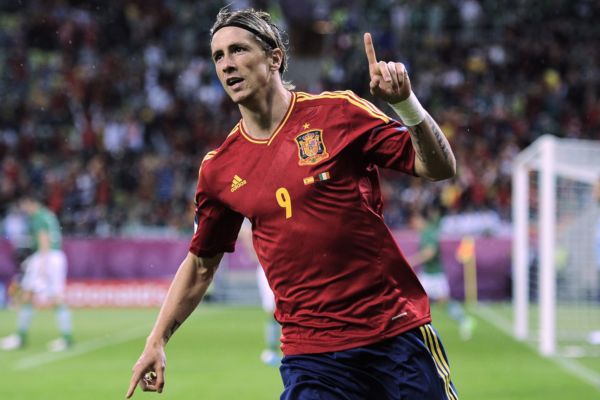 Španělský útočník Fernando Torres.