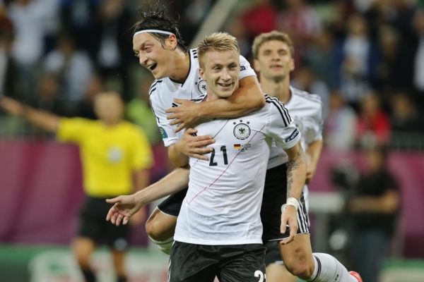 Radost německých fotbalistů.
